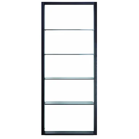 Book Case w/ Glass Shelves